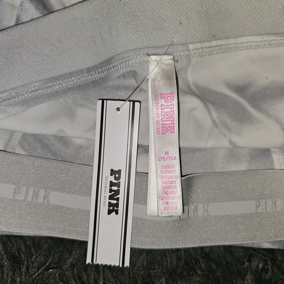 NWT Victorias Secret PINK Gray Marble Period Boy Shorts Sz M, Never Worn - Picture 7 of 9